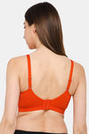 Intimacy Double Layered Non Wired Full Coverage T-Shirt Bra - Fiery Red — thumbnail 4